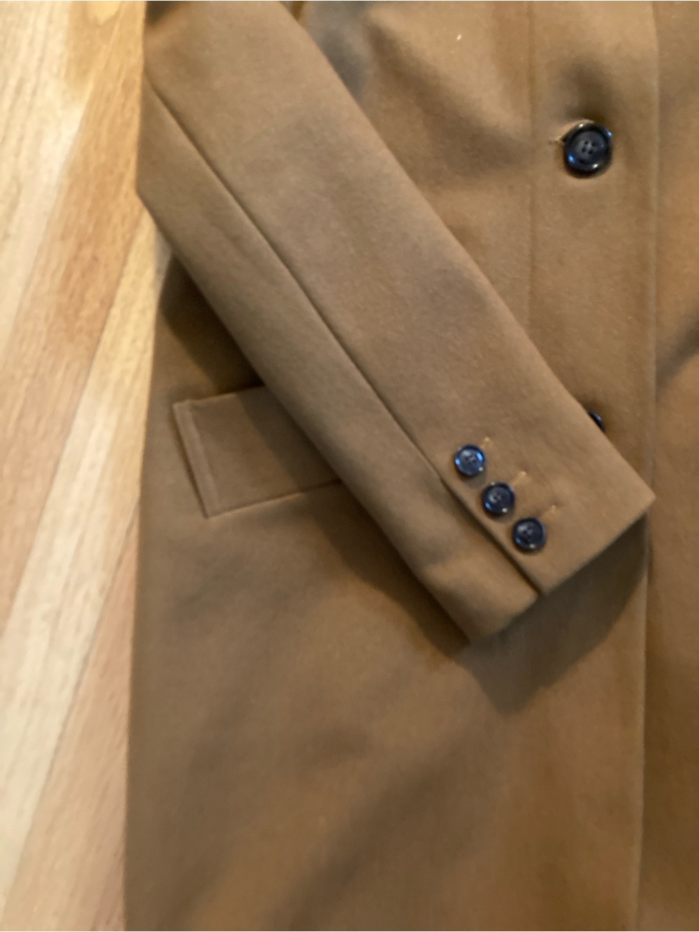 Womens Sessun wool fall coat.